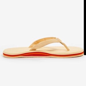 BNWT Hari Mari Dunes Beige Sherbert Size 9 Sandal Flip Flop